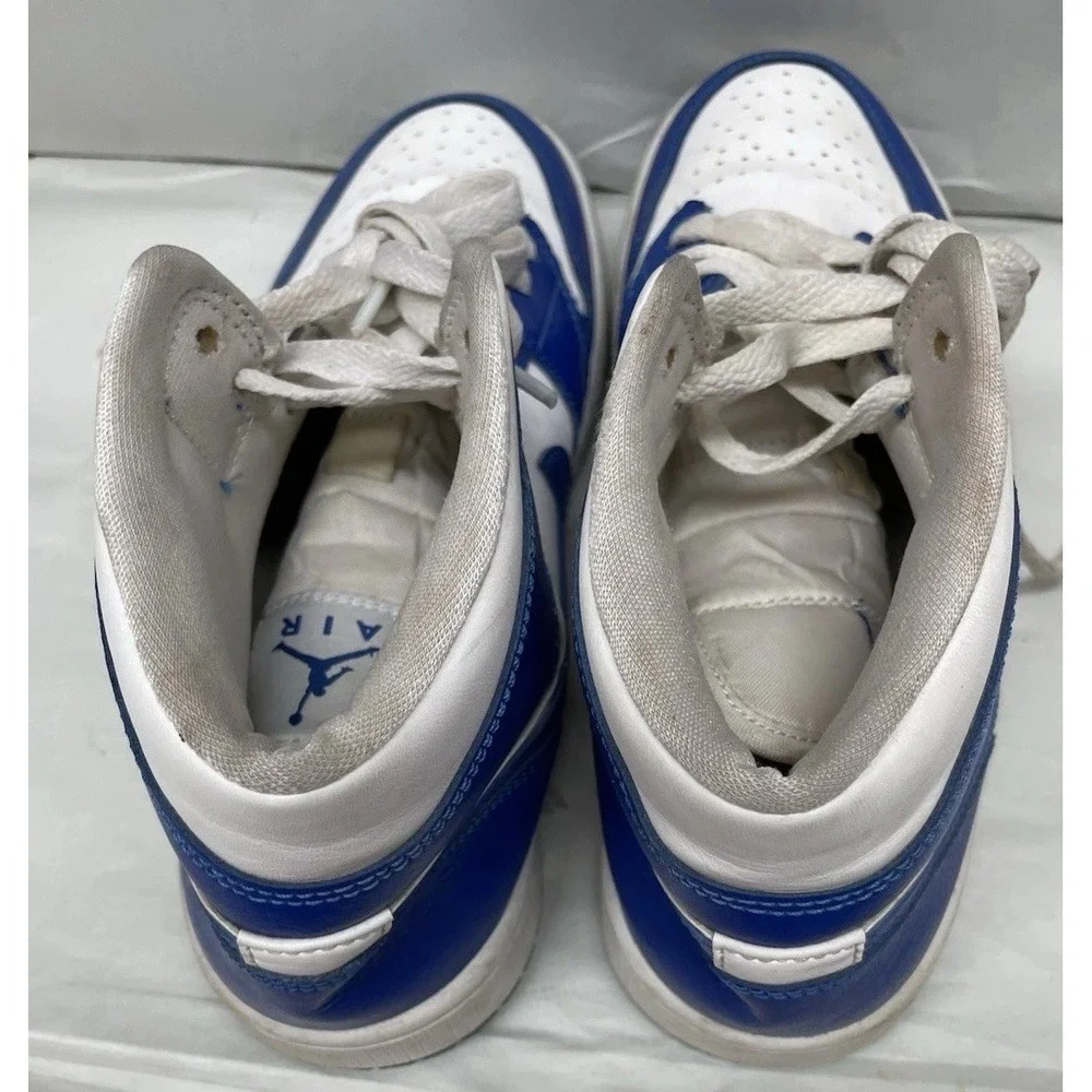 Air Jordan 1 Mid Kentucky Storm Blue Size 8.5